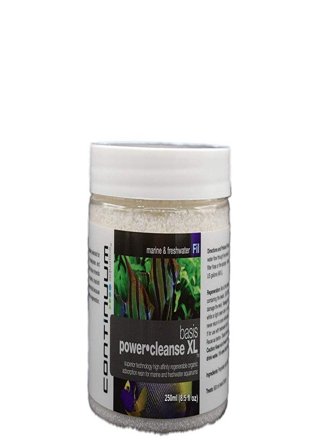 Continuum Aquatics Continuum Power Cleanse XL Superior Technology high Affinity regenerable Organic adsorption Resin for Marine and Freshwater Aquariums 250ml-QPCXL250 - Image 1